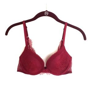 Victoria's Secret Red Lace Bra